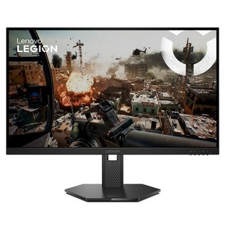 레노버 320Hz 게이밍 모니터 피봇 기능 모습