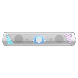 브리츠 RGB LED PC 게이밍 스피커 사운드바, BZ-SP300X, 화이트