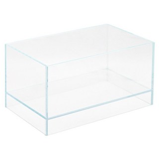 미미네아쿠아 테라리움용 받침대 있는 낮은 수조 30, 투명, 1개