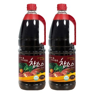 참 우리식품 고기엔 참소스, 2.1kg, 2개
