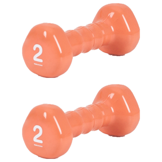 아이워너 PVC 삼각 아령, 2kg, 2개