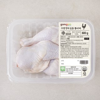 곰곰 무항생제 인증 통다리 (냉장), 600g, 1개