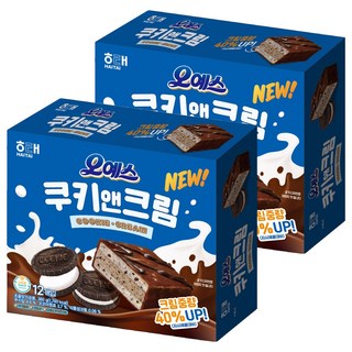 해태제과 오예스 쿠키 앤 크림, 360g, 2개