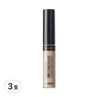 THe SaeM 得鮮 遮瑕液 Cover Perfection TIP CONCEALER SPF28/PA++, ＃Contour Beige, 3支