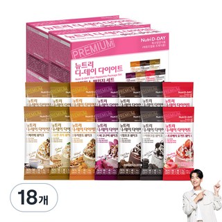 뉴트리디데이 다이어트 쉐이크 해피믹스, 350g, 18개