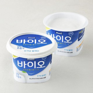 매일바이오 무가당 플레인, 450g, 1개입, 2개
