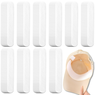 자세히 보기 조앤제이 대용량 간편 오염방지 모자 캡가드 땀흡수패드, 클린화이트, 100개