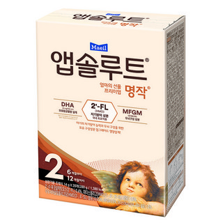 앱솔루트 프리미엄 명작 스틱분유 2단계, 20개입, 1개