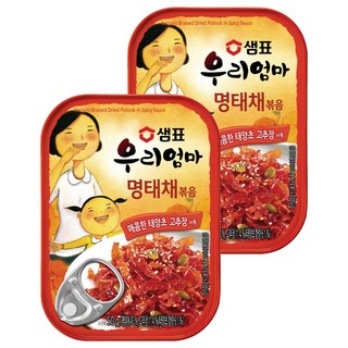 샘표 우리엄마 명태채볶음, 50g, 2개