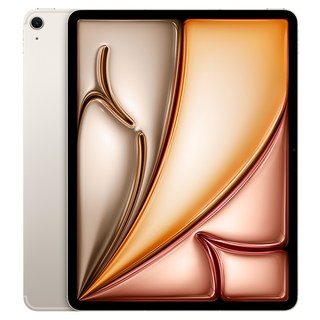 Apple 2025 아이패드 에어 13 M3, 스타라이트, 128GB, Wi-Fi+Cellular