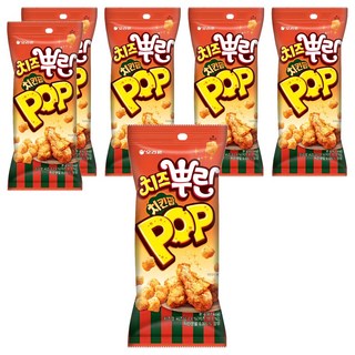 오리온 치즈뿌린 치킨팝, 81g, 6개