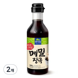 면사랑 프리미엄 메밀장국, 500ml, 2개