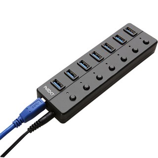 넥스트유 USB3.0 허브 사용 모습