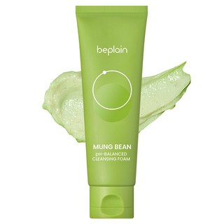 [비건뷰티] 비플레인 녹두 약산성 클렌징폼, 80ml, 1개