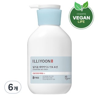 일리윤 세라마이드 아토로션 무향, 528ml, 6개