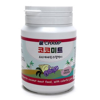 챔프 코코미트 소라게애완크랩먹이 갑각류 사료, 30g, 1개