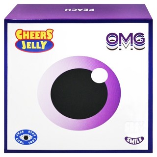 CHEERSJELLY 舉杯低卡 水蜜桃蒟蒻凍 葉黃素款, 396g, 1盒