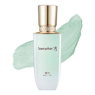 수려한 연 메이크업 베이스 35ml, 그린, 1개