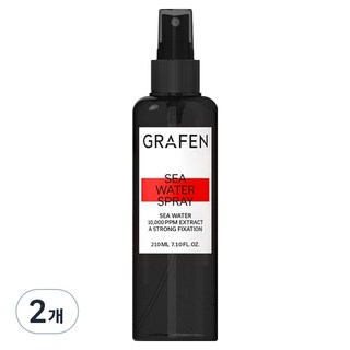 그라펜 제주 해수 스프레이, 210ml, 2개