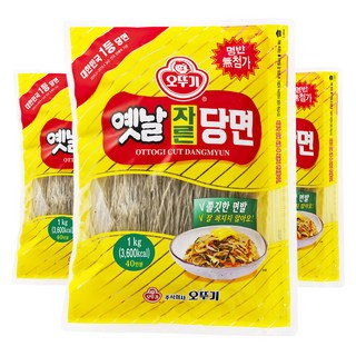 오뚜기옛날 자른당면, 1kg, 3개