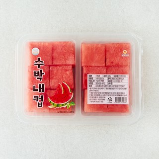 수박 내컵, 500g, 1개