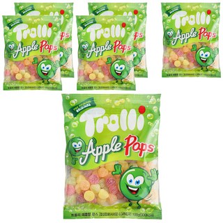 트롤리 애플향 팝스, 100g, 6개