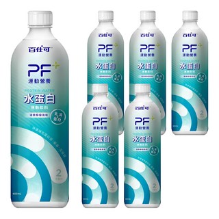 BOSCOGEN 百仕可 PF+運動營養 水蛋白 BCAA 運動飲料 600ml*6瓶