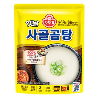 오뚜기옛날 사골곰탕 국물, 500g, 1개