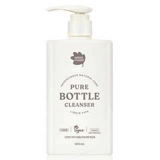그린핑거 퓨어 젖병 앤 주방세제 액상형, 1개, 500ml