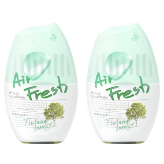 에어후레쉬 크리스탈워터 실내용 대용량 방향제 본품 핀란드 포레스트향, 400ml, 2개