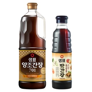 샘표 양조간장 701과 맛간장 세트