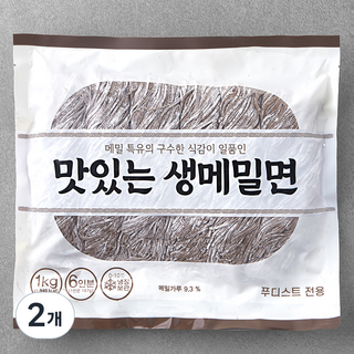 맛있는 생메밀면, 1kg – 2팩 소바 맛있는 생메밀면, 1kg – 2팩 소바