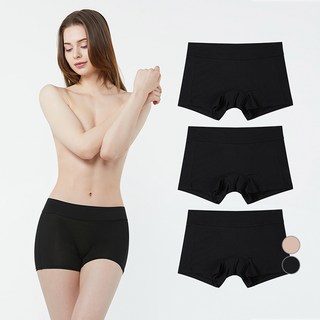 제임스딘 모달 스판 여성 통기성 드로즈 팬티 3종 세트