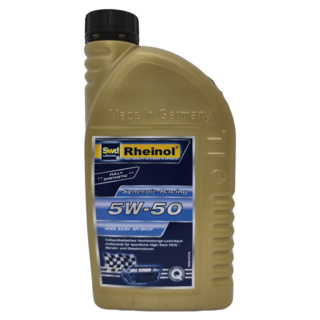 Swd RHEINOL SYNERGIE RACING 合成機油 5W/50 1L 汽車引擎潤滑油, 5w50, 1罐