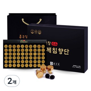 종근당 황제 침향단 + 쇼핑백, 225g, 2개