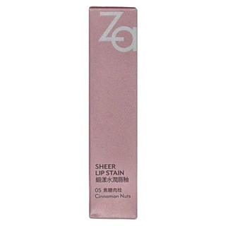 Za緞漾水潤唇釉, 05焦糖肉桂, 3ml, 1支