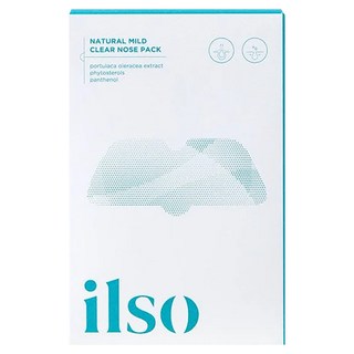 ilso Natural mild 溫和去粉刺鼻貼組, 深層清潔，祛除粉刺, 完美貼合鼻廓，清爽控油, 5片, 1盒
