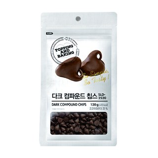 큐원 다크 컴파운드 칩스, 120g, 1개