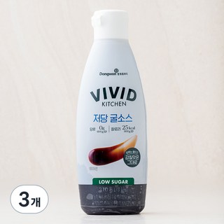 비비드키친 저당 굴소스 310g 3개 상품 이미지