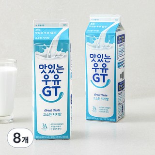 남양유업 맛있는우유GT 고소한 저지방우유, 900ml, 8개