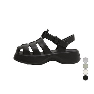 마크모크 여성용 브르르 피셔맨 레인샌들 4cm