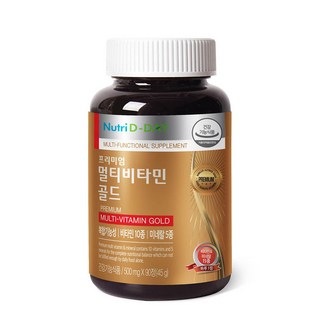 뉴트리디데이 프리미엄 멀티비타민 골드, 90정, 2개