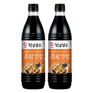 햇살담은 조림간장, 840ml, 2개