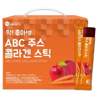 mippeum 美好生活 ABC果汁膠原蛋白果凍條, 300g, 4盒