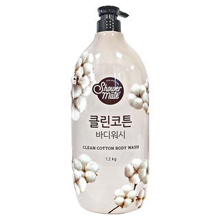 Shower Mate 微風如沐果香沐浴乳 棉花籽香 1200g, 1.2kg, 1瓶