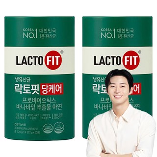 락토핏 생유산균 당케어, 120g, 2개