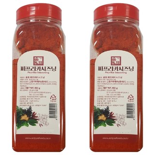 솔표식품 파프리카 시즈닝 향신료, 450g, 2개