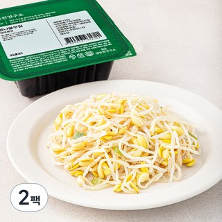 집반찬연구소 콩나물무침, 120g, 2팩