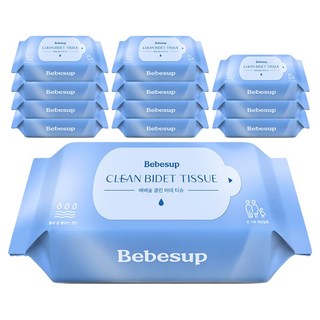 베베숲 클린비데 화장실용 물티슈