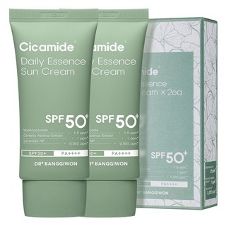 닥터방기원 시카마이드 데일리 에센스 선크림 SPF50+ PA++++, 50g, 2개